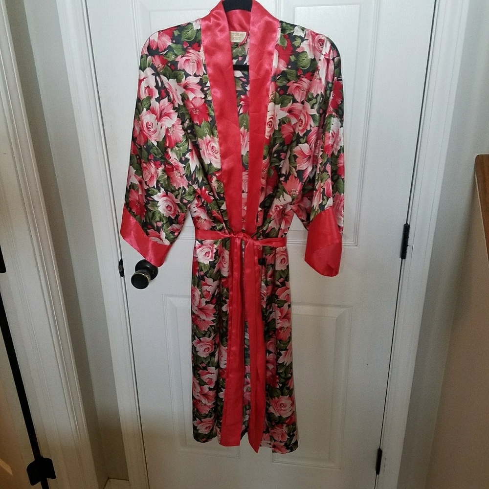 victoria secret floral robe